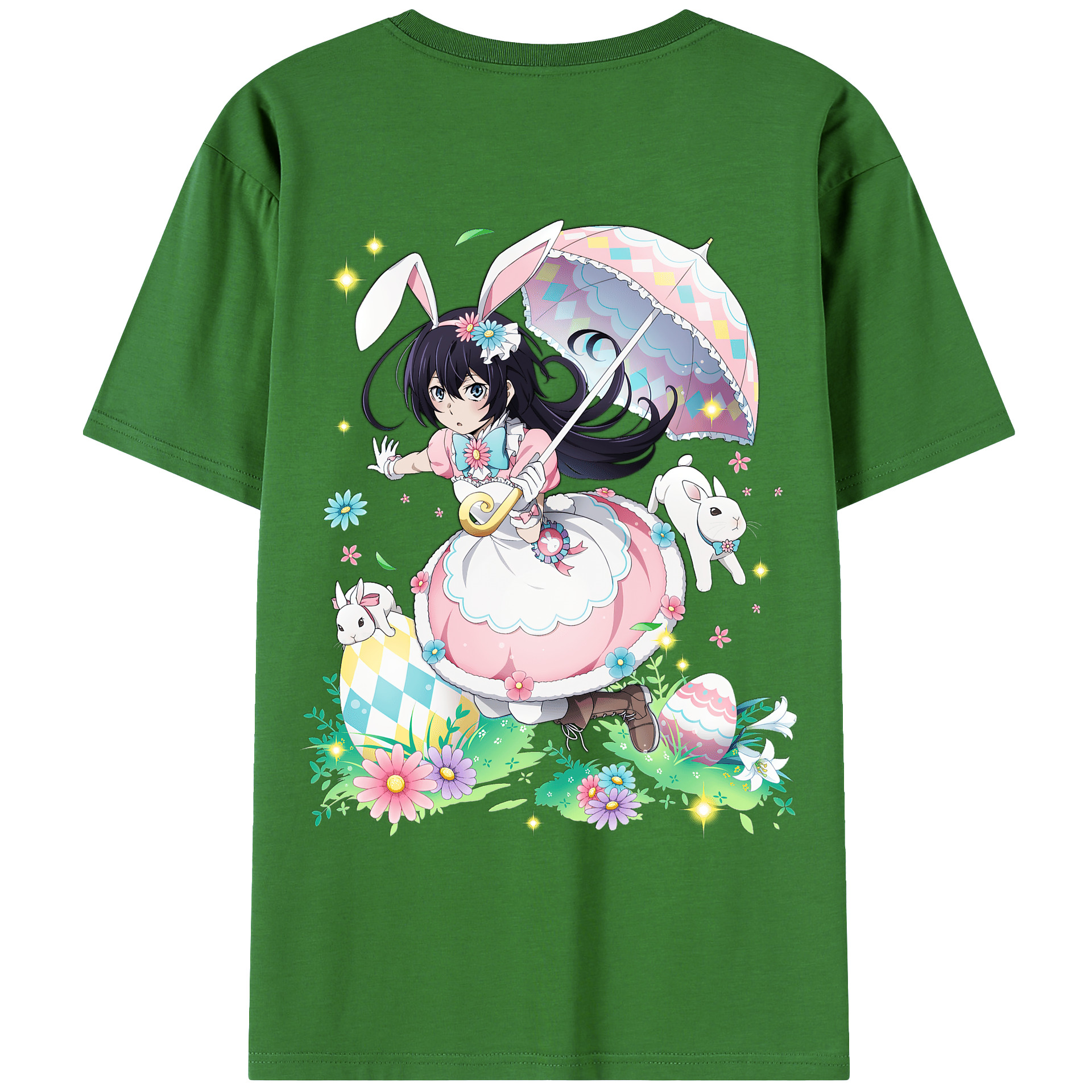 （画像用） 文豪ストレイドッグス Bungo Stray Dogs レディース半袖Tシャツ(バックプリント)